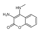 3-amino-4-(methylamino)chromen-2-one结构式