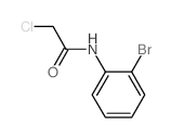 N-(2-Bromo-phenyl)-2-chloro-acetamide结构式