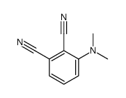 3-(dimethylamino)benzene-1,2-dicarbonitrile结构式