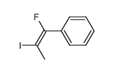 (Z)-1-fluoro-2-iodo-1-phenylethylene Structure
