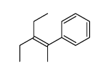 3-ethylpent-2-en-2-ylbenzene结构式