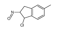 1-chloro-5-methyl-2-nitroso-2,3-dihydro-1H-indene结构式