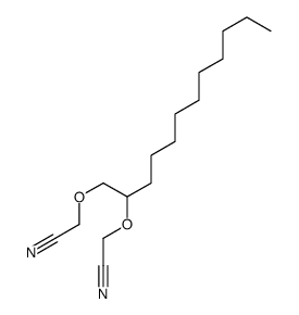 2-[2-(cyanomethoxy)dodecoxy]acetonitrile结构式