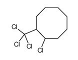 1-chloro-2-(trichloromethyl)cyclooctane结构式