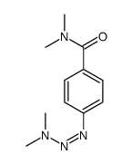 4-(dimethylaminodiazenyl)-N,N-dimethylbenzamide Structure