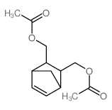 Bicyclo[2.2.1]hept-5-ene-2,3-dimethanol,2,3-diacetate结构式
