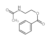 2-acetamidoethyl benzoate结构式