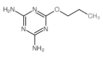 6-propoxy-1,3,5-triazine-2,4-diamine picture