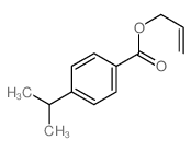 prop-2-enyl 4-propan-2-ylbenzoate Structure