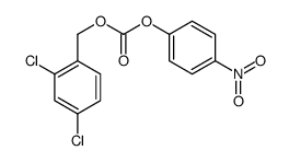 (2,4-dichlorophenyl)methyl (4-nitrophenyl) carbonate Structure