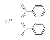 COPPER(II) BENZENESULFINATE HYDRATE structure