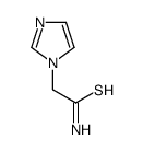 1H-Imidazole-1-ethanethioamide(9CI) Structure