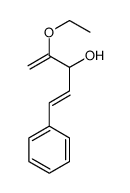 4-ethoxy-1-phenylpenta-1,4-dien-3-ol结构式