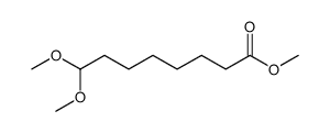 Octanoic acid, 6,6-dimethoxy-, methyl ester structure
