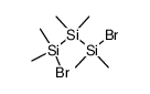 1,3-dibromo-1,1,2,2,3,3-hexamethyltrisilane Structure