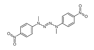 N-methyl-N-[(N-methyl-4-nitroanilino)diazenyl]-4-nitroaniline结构式
