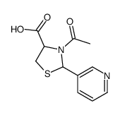 3-acetyl-2-pyridin-3-ylthiazolidine-4-carboxylic acid picture