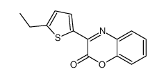 3-(5-ethylthiophen-2-yl)-1,4-benzoxazin-2-one Structure