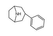3-phenyl-8-aza-bicyclo[3.2.1]octane Structure