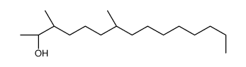 (2R,3R,7S)-3,7-dimethylpentadecan-2-ol Structure