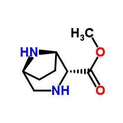 3,8-Diazabicyclo[3.2.1]octane-2-carboxylicacid,methylester,(1R,2R,5S)-(9CI) picture