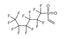 1-ethenylsulfonyl-1,1,2,2,3,3,4,4,5,5,6,6,6-tridecafluorohexane结构式