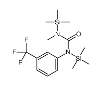 1-methyl-3-[3-(trifluoromethyl)phenyl]-1,3-bis(trimethylsilyl)urea结构式