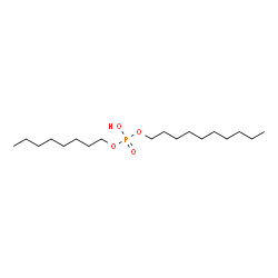 Phosphoric acid, decyl octyl ester structure