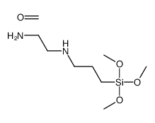 formaldehyde,N'-(3-trimethoxysilylpropyl)ethane-1,2-diamine Structure