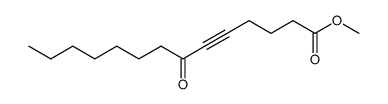 methyl 7-oxotetradec-5-ynoate结构式