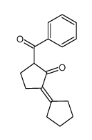 3-benzoyl-bicyclopentyliden-2-one结构式