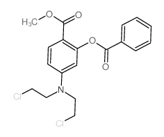 methyl 2-benzoyloxy-4-[bis(2-chloroethyl)amino]benzoate picture