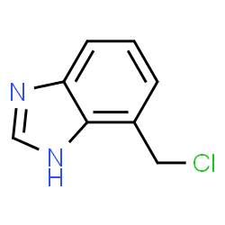 1H-Benzimidazole,4-(chloromethyl)-(9CI) structure