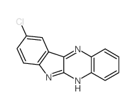 9-chloro-6H-indolo[3,2-b]quinoxaline Structure