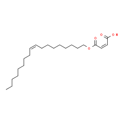 (Z)-9-octadecenyl hydrogen maleate结构式