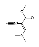 methyl 3-(dimethylamino)-2-isocyanoacrylate Structure