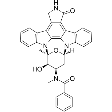 O-Desmethyl Midostaurin结构式