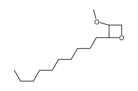 (2S,3R)-2-decyl-3-methoxyoxetane结构式