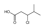 3-chloro-4-methyl-valeric acid结构式