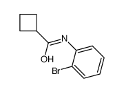 Cyclobutanecarboxamide, N-(2-bromophenyl)- (9CI)结构式