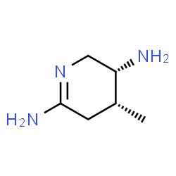 2,5-Pyridinediamine,3,4,5,6-tetrahydro-4-methyl-,(4R,5R)-rel-(9CI)结构式