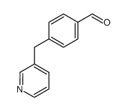 4-(pyridin-3-ylmethyl)benzaldehyde Structure