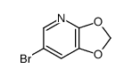 6-溴-[1,3]二氧代[4,5-b]吡啶结构式