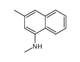 1-Naphthalenamine,N,3-dimethyl-(9CI)结构式