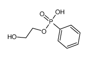 mono-(2-hydroxyethyl) phenylphosphonate结构式