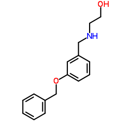 2-{[3-(Benzyloxy)benzyl]amino}ethanol Structure