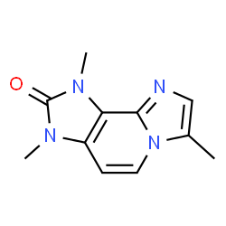 2H-Diimidazo[1,2-a:4,5-c]pyridin-2-one,1,3-dihydro-1,3,7-trimethyl-(9CI) Structure