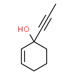 2-Cyclohexen-1-ol, 1-(1-propynyl)- (9CI) Structure