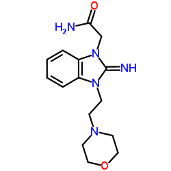 2-[2-imino-3-(2-morpholin-4-ylethyl)-2,3-dihydro-1H-benzimidazol-1-yl]acetamide Structure