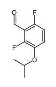 Benzaldehyde, 2,6-difluoro-3-(1-methylethoxy)- (9CI)结构式